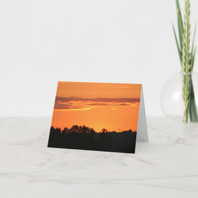 Sunset Notecard (Front)