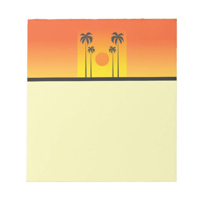 Sunset Notepad (Front)