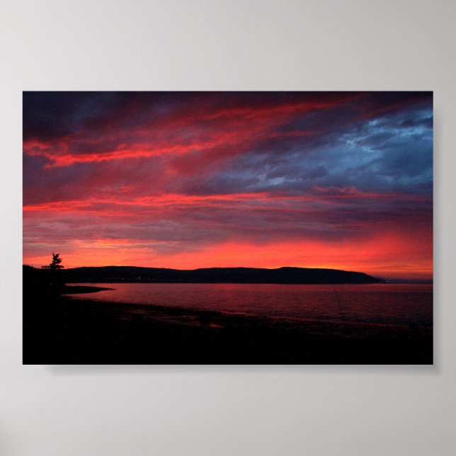 Sunset Nova Scotia Poster (Front)