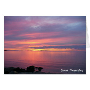 Sunset, Noyac Bay