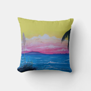 Sunset Ocean  Cushion