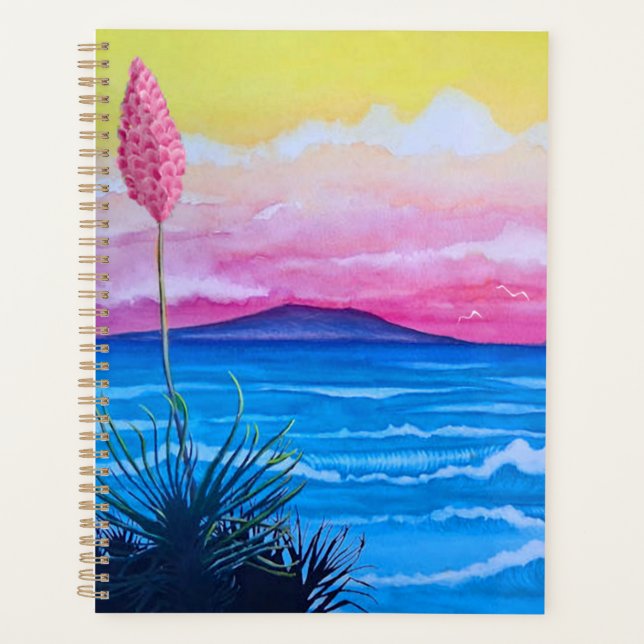 Sunset Ocean  Planner (Front)