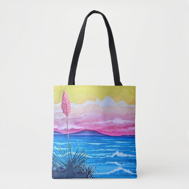 Sunset Ocean  Tote Bag (Front)