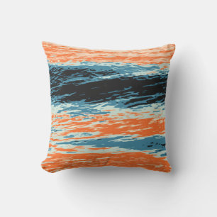 Sunset/Ocean/Wave/Sea Cushion