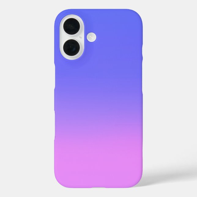Sunset Ombre Glow – iPhone 16 Case (Back)
