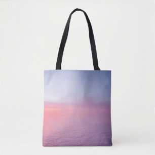 SUNSET ON A FLIGHT FROM HELSINKI FINNLAND TO FRANK TOTE BAG