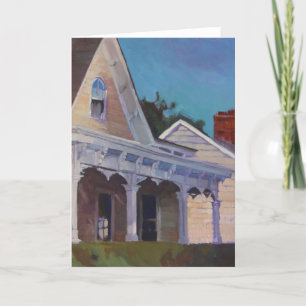 Sunset on Front Porch Card