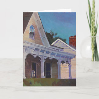 Sunset on Front Porch Card