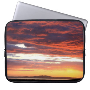 Sunset on Islay, Scotland Laptop Sleeve