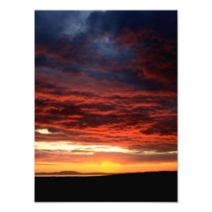 Sunset on Islay, Scotland Photo Print