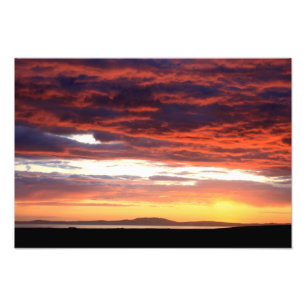 Sunset on Islay, Scotland Photo Print