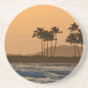 Sunset on Kauai Coaster