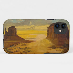 Sunset on Monument Valley, by Gary Poling iPhone 11 Case