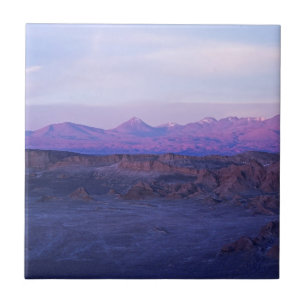 Sunset on Moon Valley - Chile Ceramic Tile