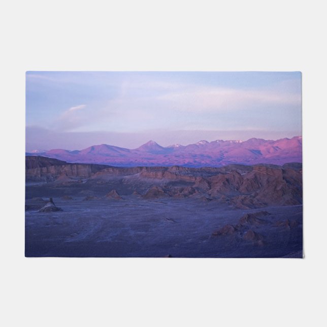 Sunset on Moon Valley - Chile Doormat (Front)