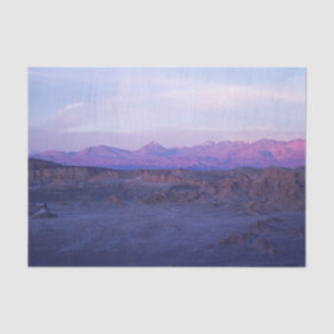 Sunset on Moon Valley - Chile Postcard Tissue Paper