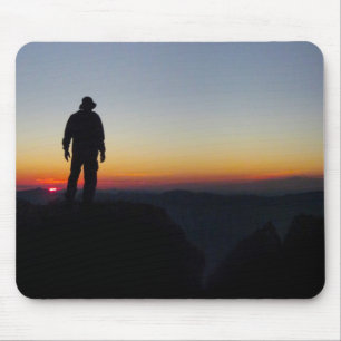 Sunset on Mt Whitney - John Muir Trail Mouse Pad
