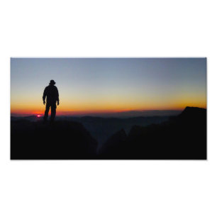 Sunset on Mt Whitney - John Muir Trail Photo Print