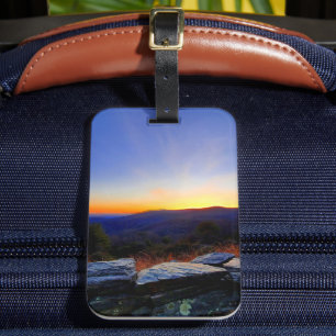 Sunset on the Blue Ridge Parkway Luggage Tag