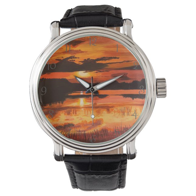 Sunset on the Everglades, by Gary Poling Watch (Front)