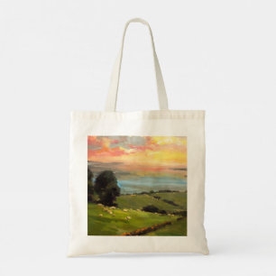 Sunset on the Farm Tote Bag