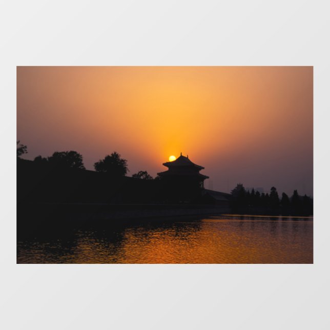 Sunset on the Forbidden city - Beijing, China (Sheet)