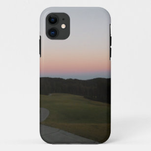 Sunset on the Golf course at Lake Arrowhead iPhone 11 Case