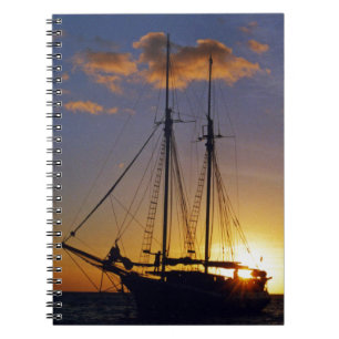 Sunset on the Great Barrier Reef Notebook