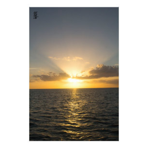 Sunset on the Gulf Photo Print