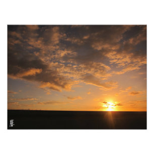 Sunset on the Highway Photo Print