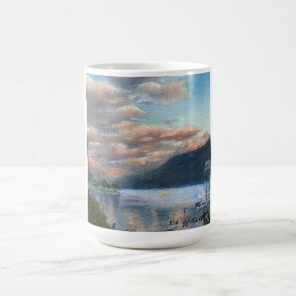 Sunset on the Locarno mug