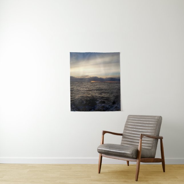 Sunset on the North Sea Tapestry (In Situ)