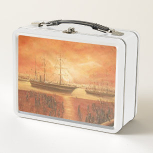 Sunset on the Past Lunch Box