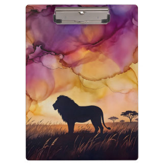 Sunset on the Savanna Clipboard