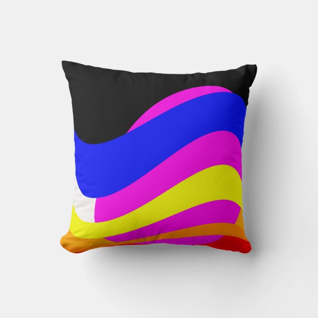 Sunset on the sea cushion (Front)
