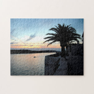 Sunset on the sea jigsaw puzzle