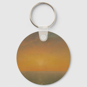 Sunset on the Sea Key Ring