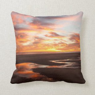 Sunset On The Sea Of Cortez Cushion