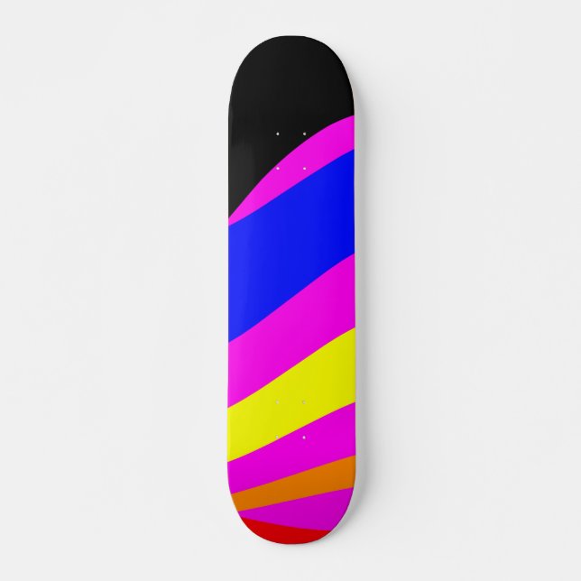 Sunset on the sea skateboard (Front)