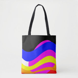Sunset on the sea tote bag