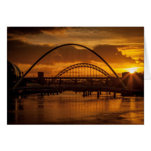 Sunset on the Tyne