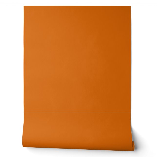 Sunset Orange Solid da6404 COS Wallpaper (Unrolling)