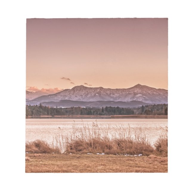 Sunset Osterseen Notepad (Front)