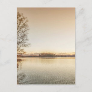Sunset Osterseen Postcard