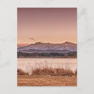 Sunset Osterseen Postcard