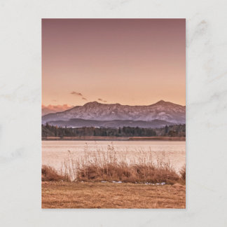 Sunset Osterseen Postcard