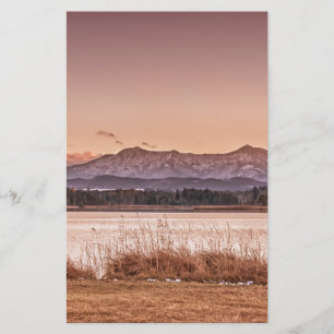 Sunset Osterseen Stationery
