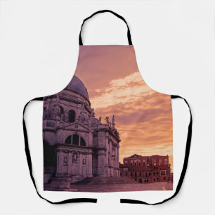 Sunset over Basilica in Venice Apron