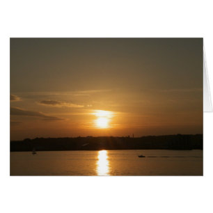 Sunset over Cardiff Bay