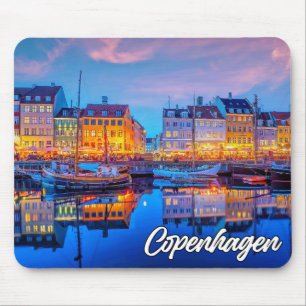 Sunset Over Copenhagen, Denmark Mouse Pad